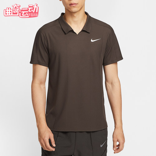 Nike/耐克正品CourtSlamDri-FIT休闲网球经典Polo衫HM6753-237