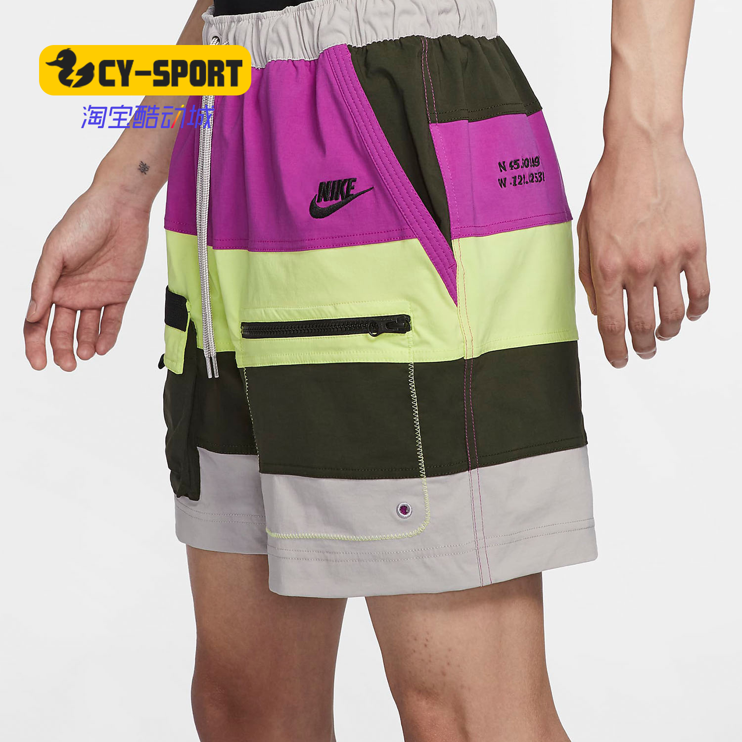 Nike/耐克正品 夏季新款 SPORTSWEAR 男子梭织短裤 CU4225