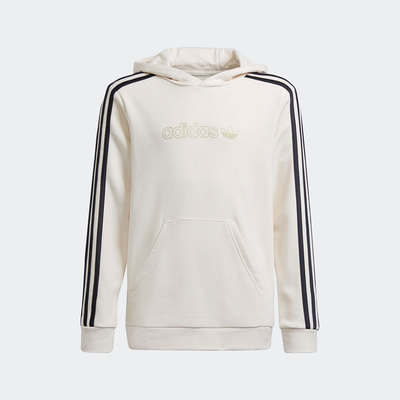 Adidas/阿迪达斯正品三叶草当季大童运动连帽休闲卫衣H22585