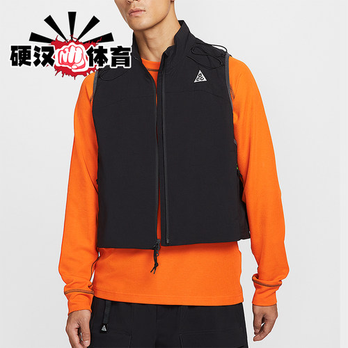 Nike/耐克正品2025夏季款男士透气宽松日常户外马甲HV0601-010
