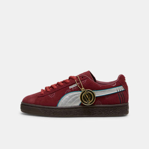 Puma彪马正品ONE PIECE联名Suede大童耐磨低帮运动鞋396716-01
