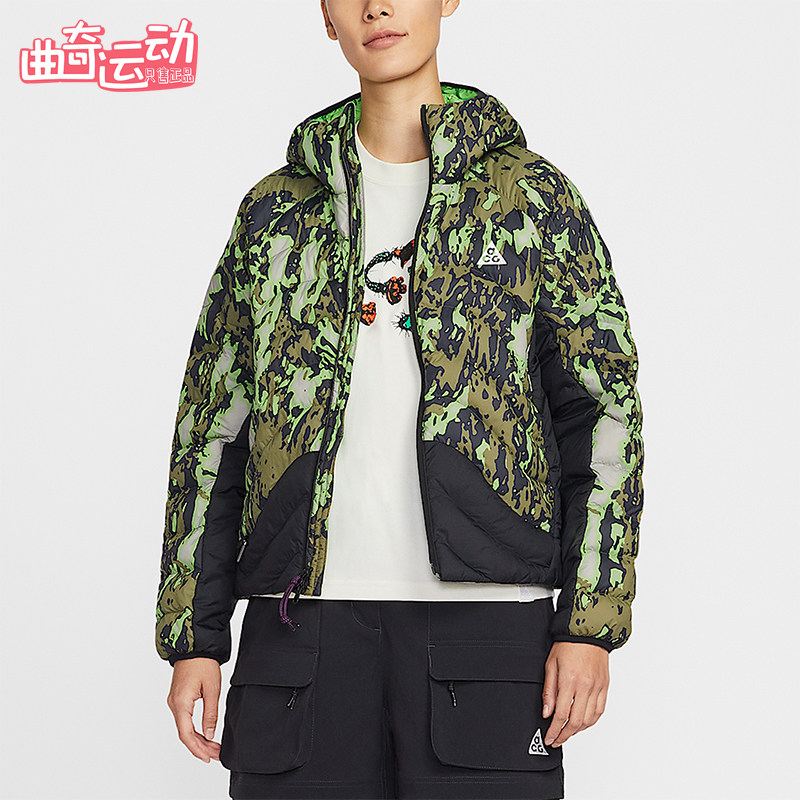 Nike/耐克正品2026春季款女士日常连帽保暖时尚棉服II0926-009