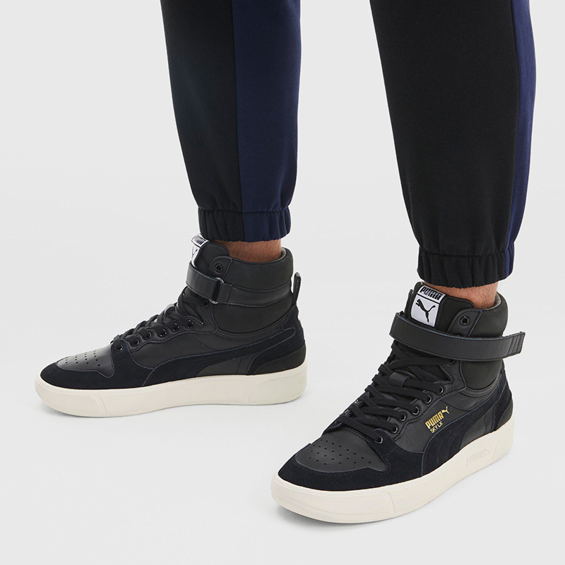 Puma/彪马正品春季男士耐磨透气休闲运动高帮板鞋372870-02