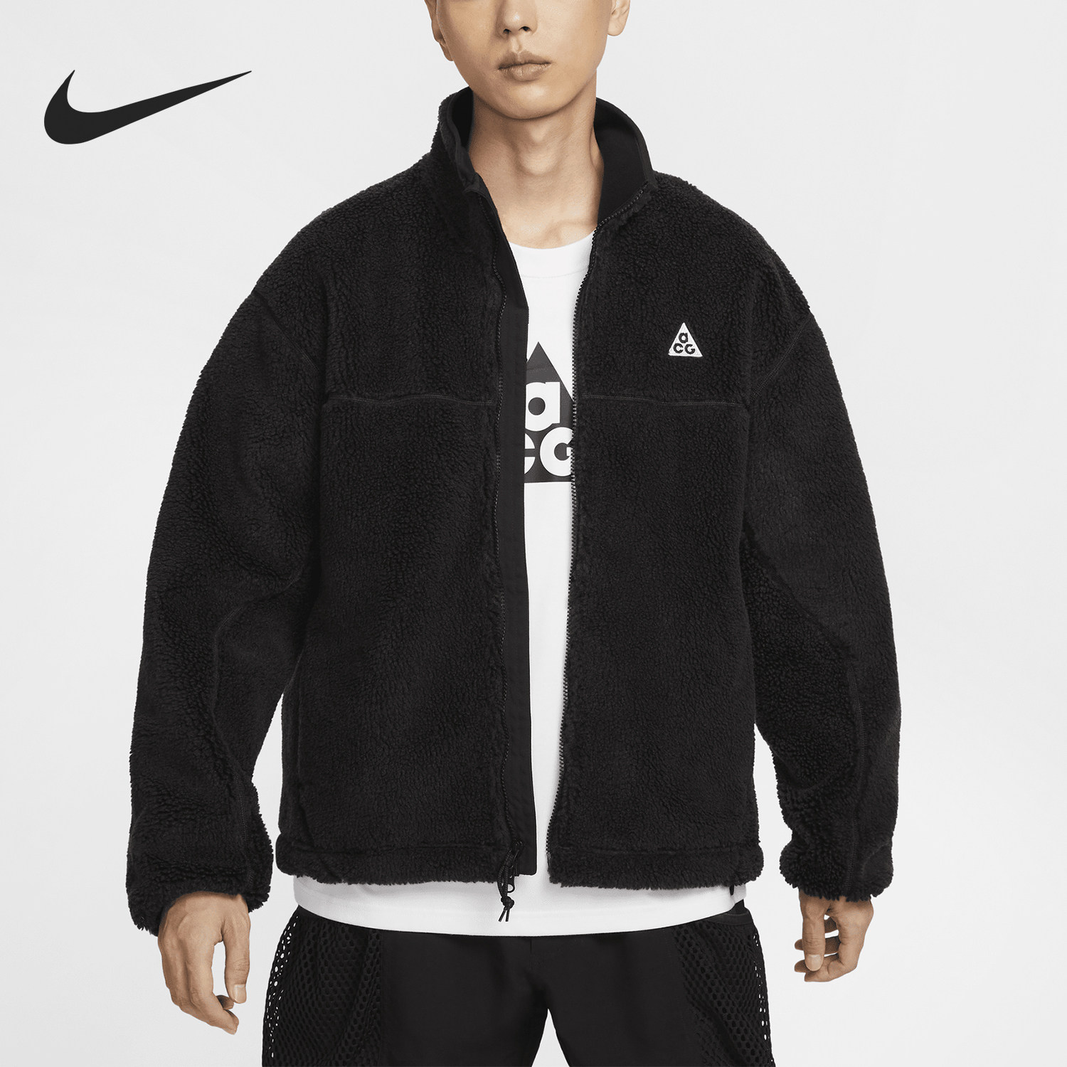 Nike/耐克正品2024新款男士运动休闲保暖宽松外套FV8654-010,运动服/休闲服装,运动茄克/外套,淘宝优惠券,粉丝福利购,淘宝优惠卷