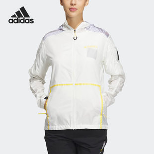 NATGEO Adidas 阿迪达斯正品 运动夹克HY4692 女子防晒UPF50