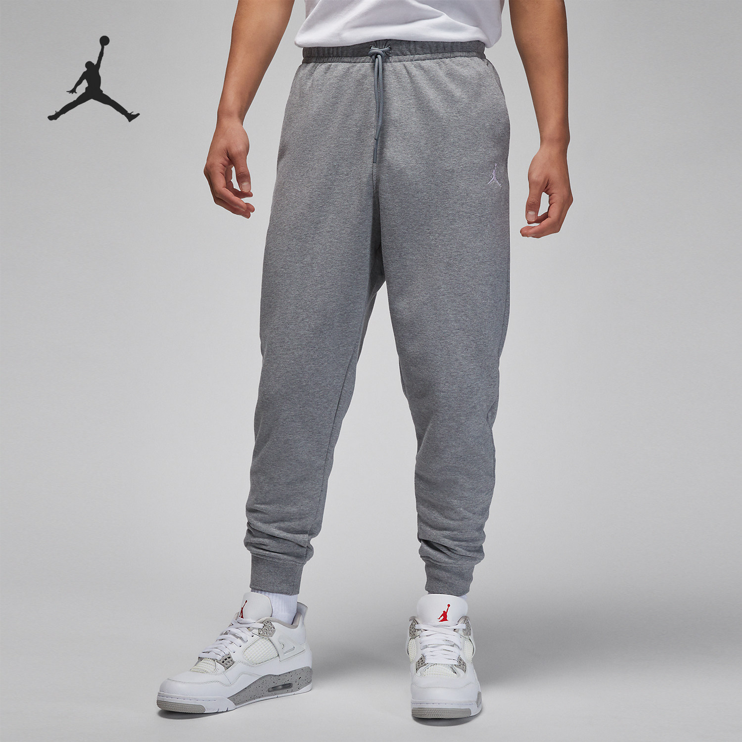 Nike/耐克正品Jordan新款男士法式毛圈休闲长裤FQ7762-091
