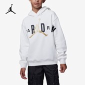 耐克正品 JORDAN大童经典 简约亲肤卫衣套头衫 Nike HF6229 133