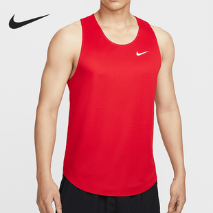 针织运动透气跑步背心IB8747 Nike FIT男士 DRI 657 耐克正品