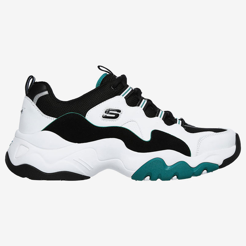 斯凯奇男子厚底老爹鞋熊猫鞋