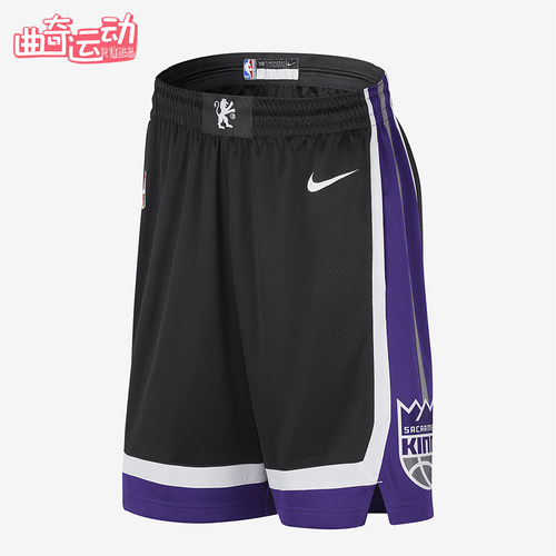 Nike/耐克正品Dri-FIT男士针织篮球运动拼接透气短裤DX8729-010