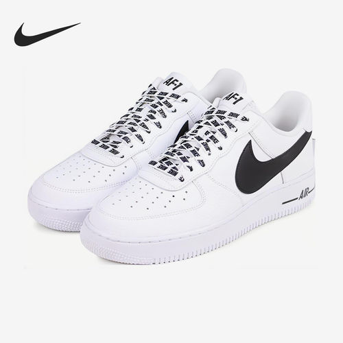 Nike耐克正品Air Force 1 NBA男款低帮防滑轻便板鞋823511-103
