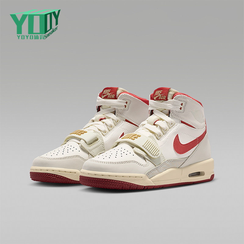 Nike/耐克正品JORDAN GS女子大童减震气垫高帮运动鞋IQ9785-161