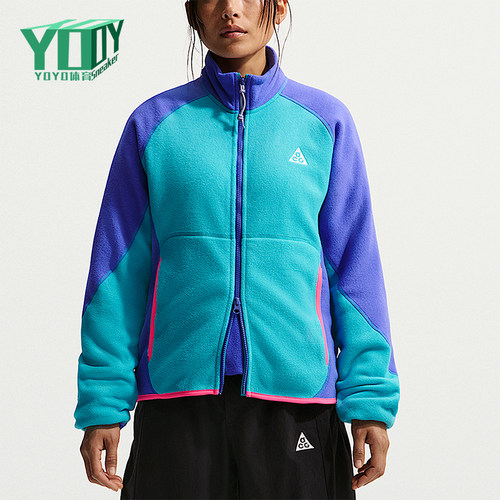 Nike/耐克正品2026春季款男士日常立领拼接摇粒绒外套IF0965-345