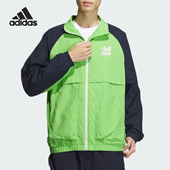 JKT男士 Adidas LOGO 运动休闲夹克外套JI6859 阿迪达斯正品