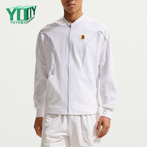 Nike/耐克正品Dri-FIT男士运动网球立领拉链训练夹克IR6294-100