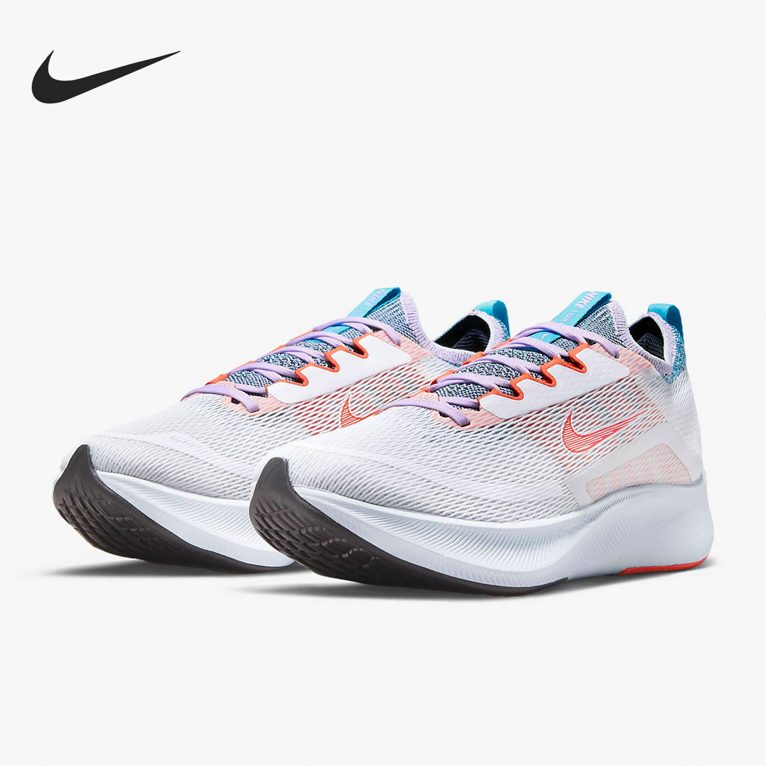 Nike/耐克正品当季新款ZOOM FLY 4男女运动跑步鞋CT2401-100