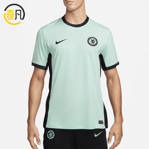 Nike/耐克正品男士吸湿排汗印花圆领经典套头短袖T恤DX9819-354