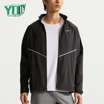 Nike/耐克正品夏季男士梭织防风透气反光运动夹克外套IF2370-010
