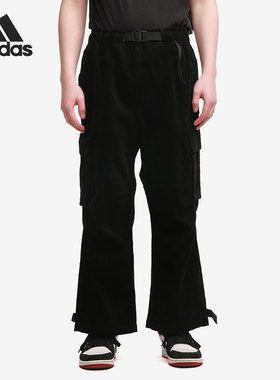 Adidas/阿迪达斯正品长裤男子当季新款运动直筒裤子工装裤GP0878