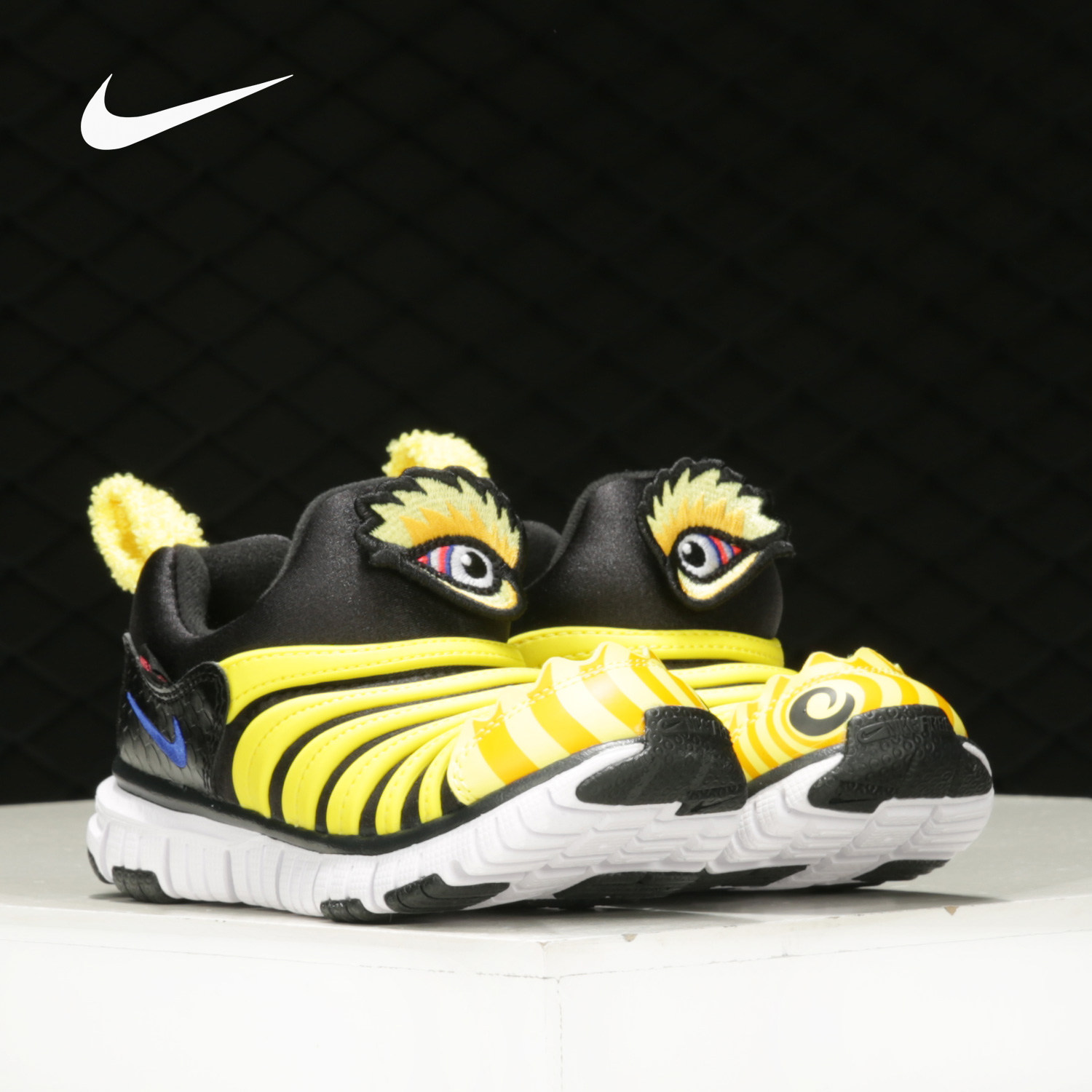 Nike/耐克正品大童毛毛虫轻便一脚蹬低帮休闲运动鞋DC8317