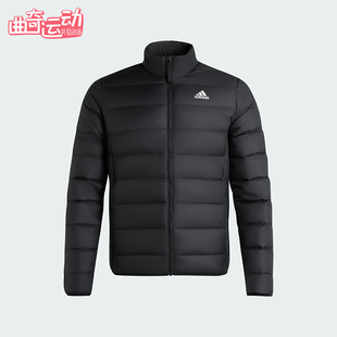 Adidas/阿迪达斯正品冬季男士立领保暖运动休闲简约羽绒服KG3150