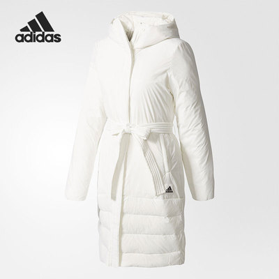 Adidas/阿迪达斯女子连帽羽绒服