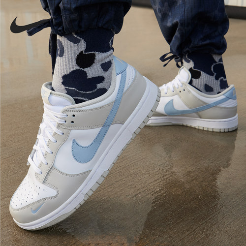 Nike/耐克正品Dunk Low 女士低帮篮球风运动板鞋HF0023-100