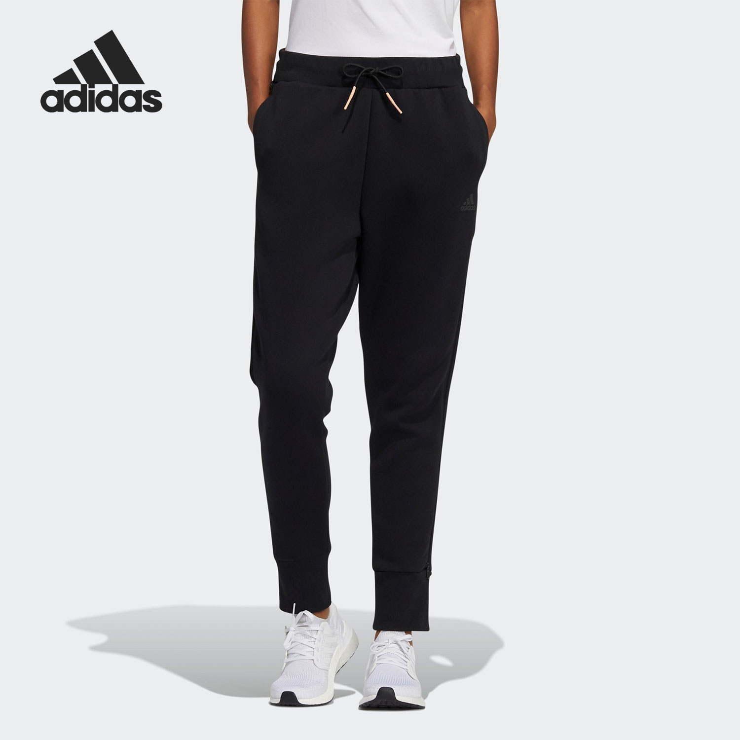 Adidas/阿迪达斯正品休闲女子时尚透气潮流运动长裤 HD0357