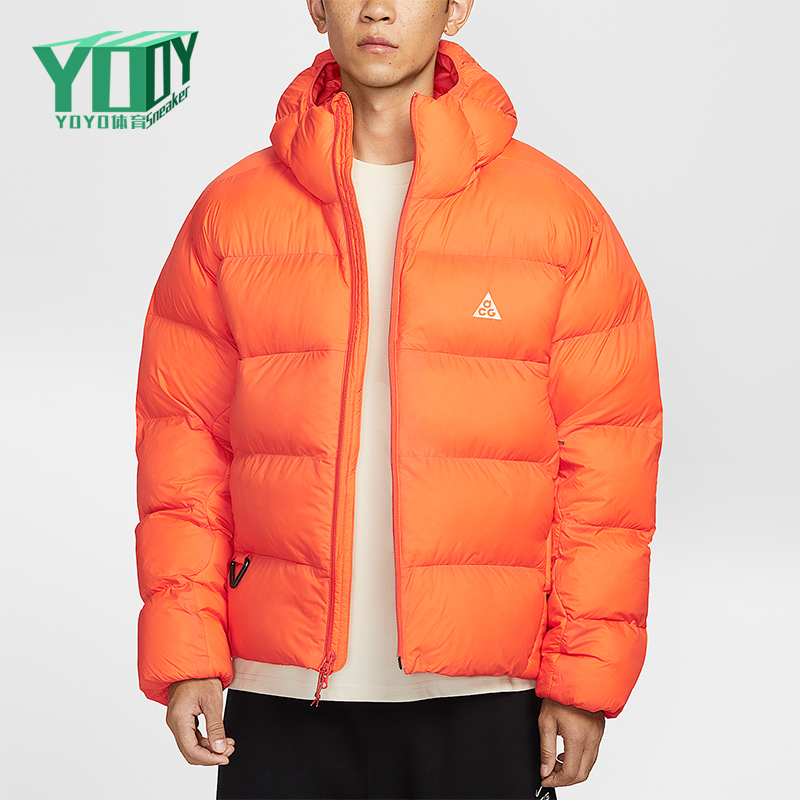 Nike/耐克正品Therma-FIT男士休闲保暖连帽宽松棉服FV8911-819