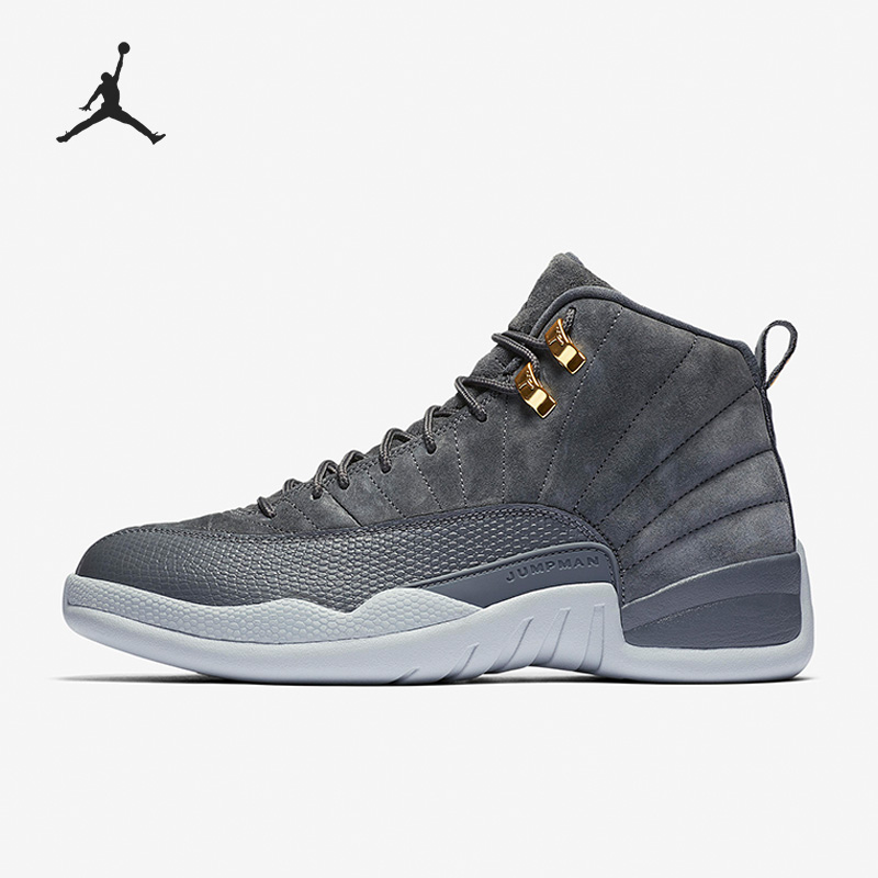 Nike/耐克 正品Air Jordan 12 AJ12男士高帮篮球鞋130690-005