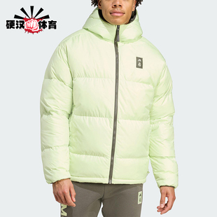 Adidas/阿迪达斯正品2025冬季款男士运动双面穿足球羽绒服JN3077