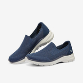 斯凯奇正品 新款 GO系列男士 Skechers 透气一脚蹬休闲健步鞋