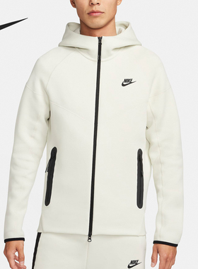 Nike/耐克正品新款男士开襟针织连帽休闲防风外套FB7922-020