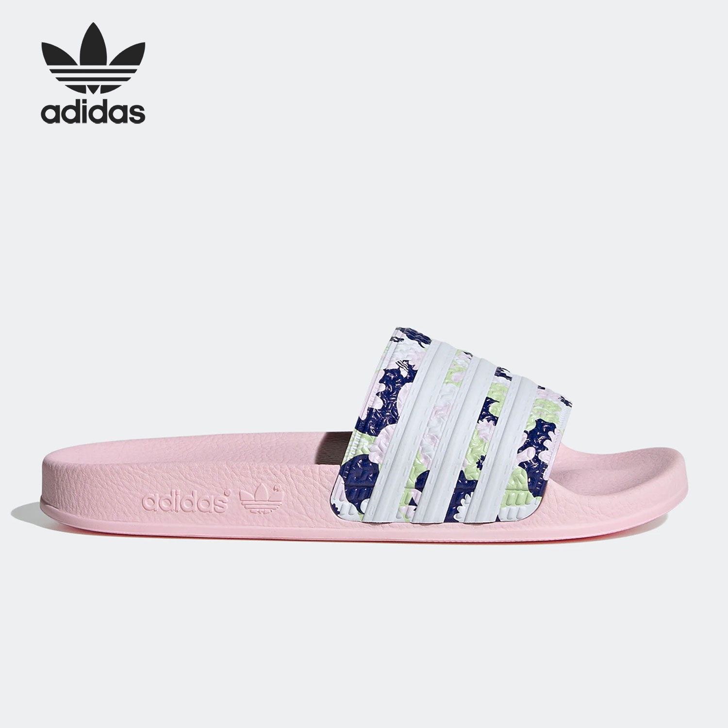 阿迪达斯正品大童拖鞋