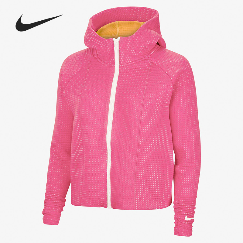 Nike/耐克正品当季女子休闲舒适透气连帽夹克外套CZ1381-607