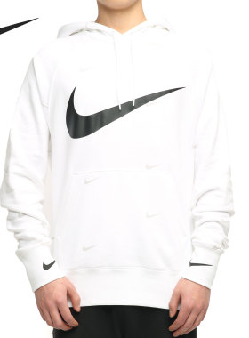 Nike/耐克正品当季新款男子连帽白色大LOGO卫衣 DA0111-100