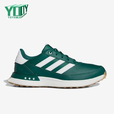 Adidas/阿迪达斯正品S2G24防水高尔夫球鞋男经典绿色运动鞋ID8731
