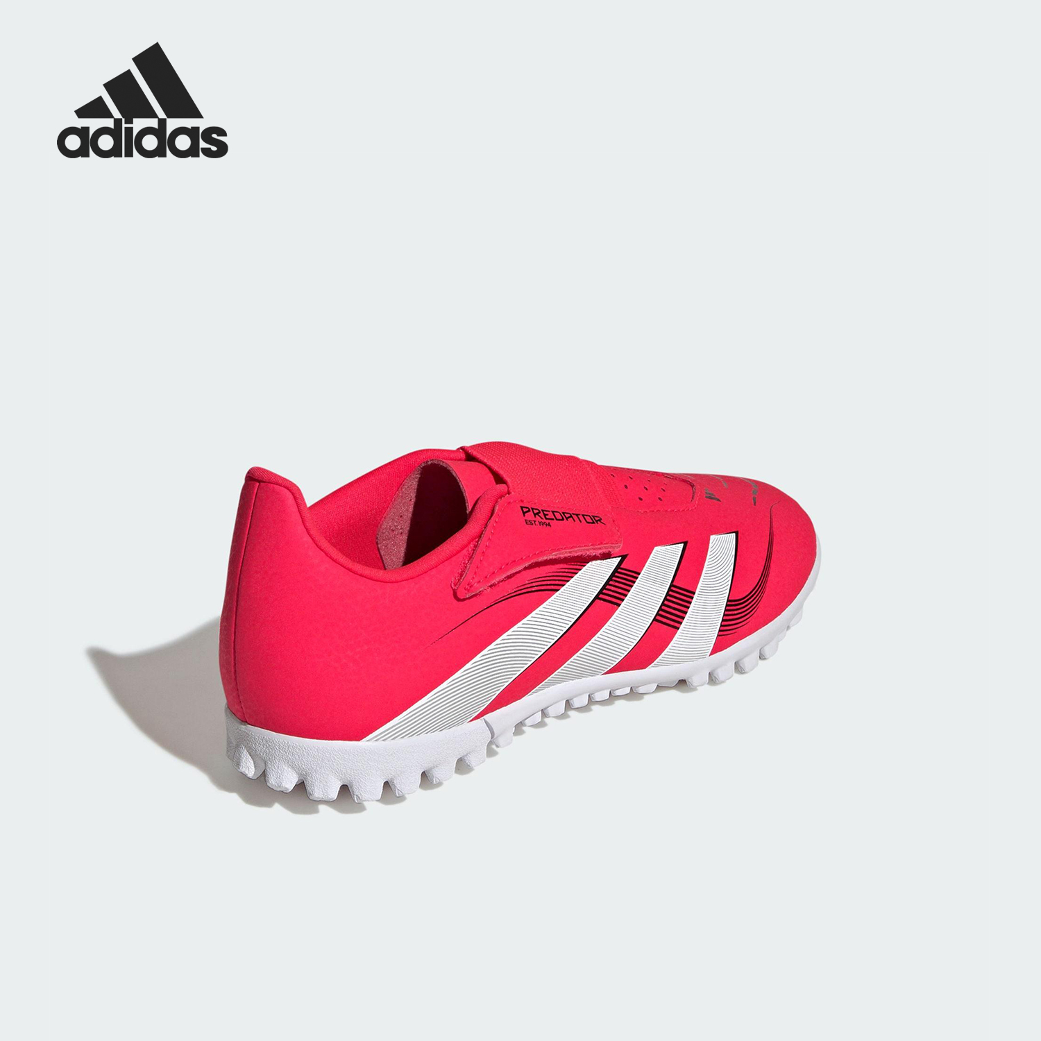 Adidas/阿迪达斯正品新款儿童低帮魔术贴运动足球鞋ID3814