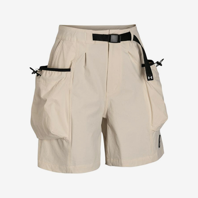 UA/安德玛正品新款女士宽松舒适运动休闲工装梭织短裤1388063-280