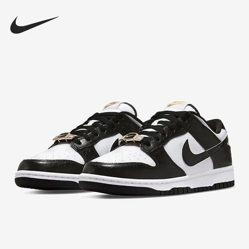 Nike/耐克正品Dunk Low 新款男子金扣复古休闲板鞋DR9511-100