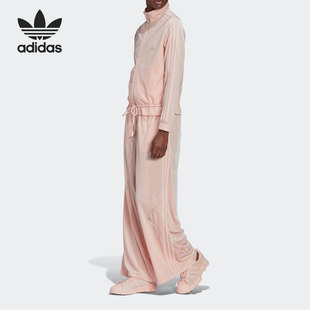 Chen联名女子宽松长裤 三叶草Angel GM8745 阿迪达斯正品 Adidas