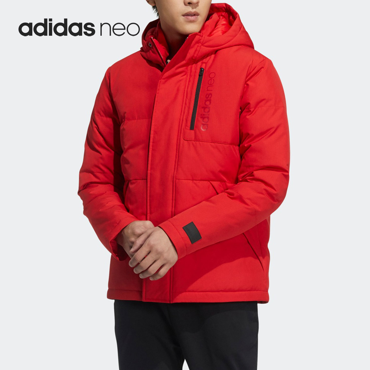 阿迪达斯正品男子棉衣