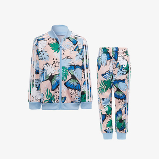 Adidas/阿迪达斯正品年夏季新款儿童休闲运动套装 H22599