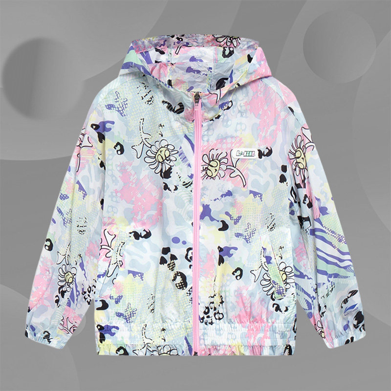 Lining/李宁正品女大童运动潮流系列宽松休闲运动连帽外套YFDT044,童装/婴儿装/亲子装,普通外套,淘宝优惠券,粉丝福利购,淘宝优惠卷