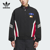 宽松梭织运动立领外套KH1201 三叶草男士 Adidas 阿迪达斯正品