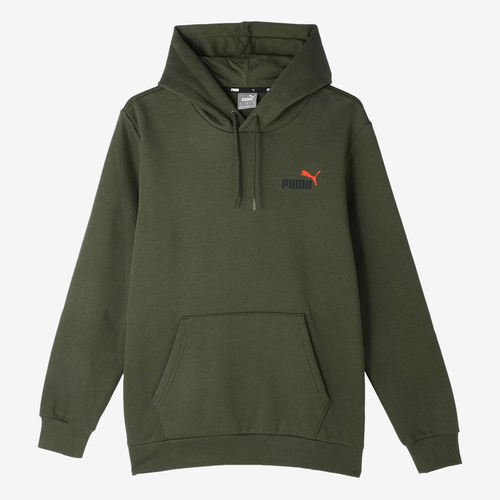 Puma彪马正品ESS+2Col男加绒连帽套头保暖运动休闲卫衣674471-76
