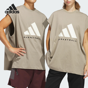 新款 2025春季 男女透气针织运动T恤JD6135 阿迪达斯正品 Adidas