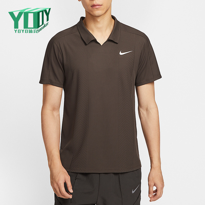 Nike/耐克正品CourtSlamDri-FIT休闲网球经典Polo衫HM6753-237