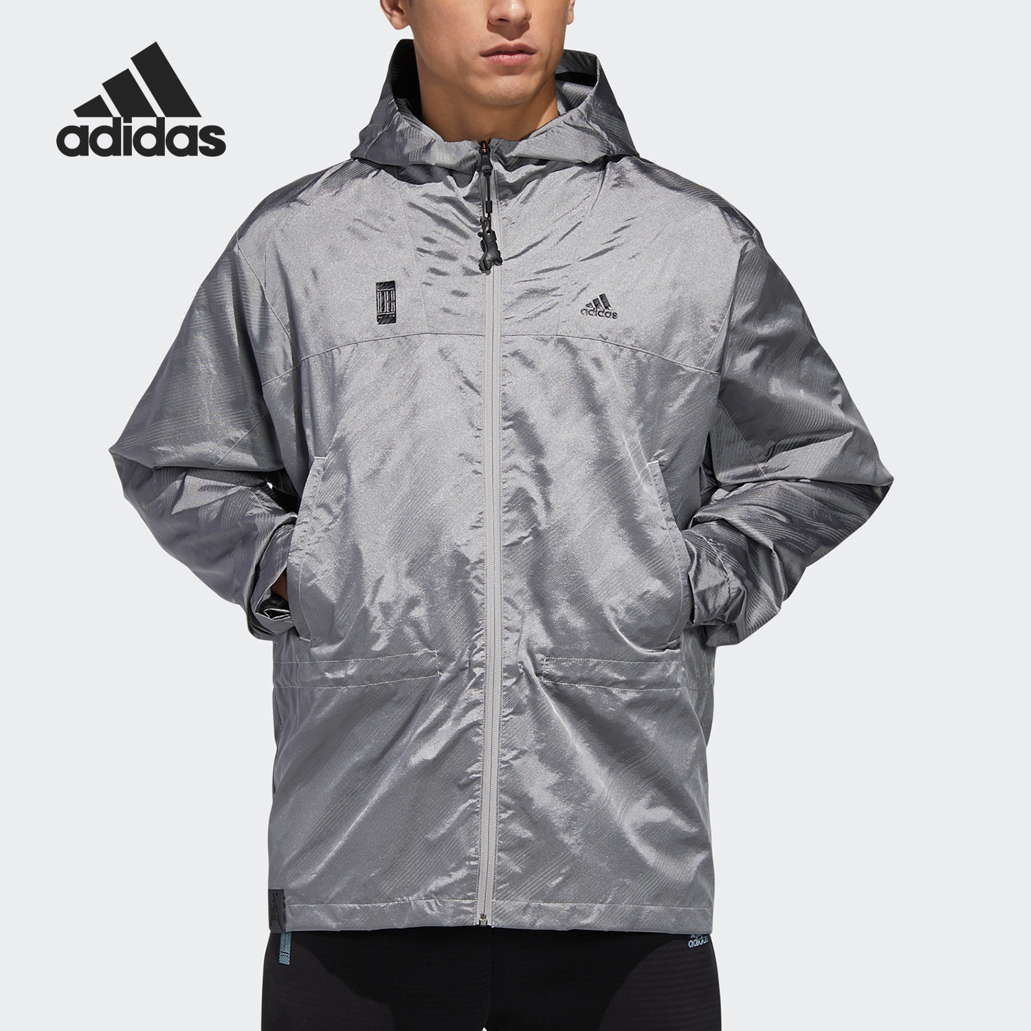 Adidas/阿迪达斯正品WJ JKT TIGER男士梭织运动外套GF4038