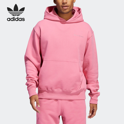 Adidas/阿迪达斯正品三叶草情侣运动宽松长袖连帽卫衣HF9902
